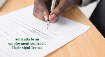 Addenda to an Employment Contract: Their Significance