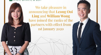Announcing Our New Partners, Leong Ooi Ling and William Wong