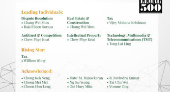 Legal 500 Asia Pacific 2020’s Leading Individuals