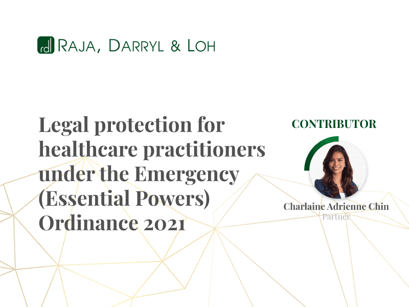 Legal protection for healthcare practitioners