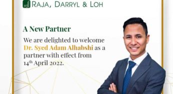 A New Partner: Dr. Syed Adam Alhabshi