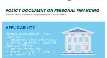 Policy Document on Personal Financing